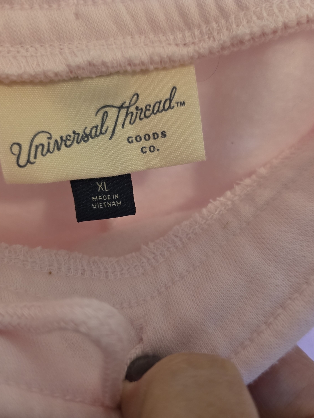 Universal Thread Pink 2-Pc Hoodie Jogger Set 1X/XL . pastel pink